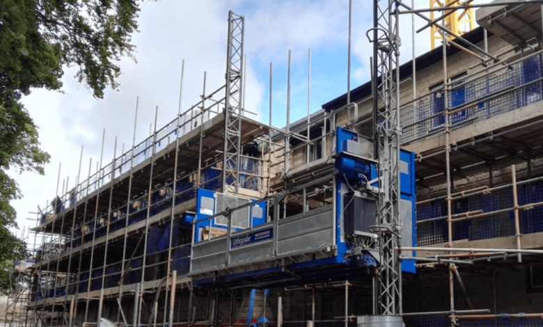 Material Hoist for Construction: Enhancing Vertical Logistics on Job Sites